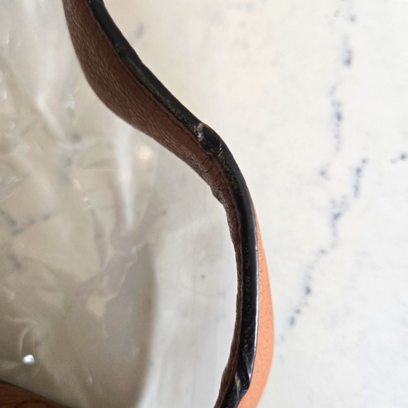 Rebecca Minkoff Bryn Large Double Zip Hobo Chestnut Brown Shoulder Bag - EUC - Picture 14 of 16